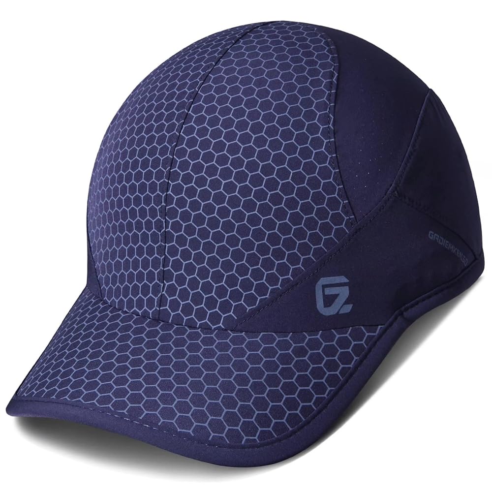 GADIEMKENSD Stretch Running Hat with Soft Brim, Quick Dry, Unstructured, Unisex-Adult