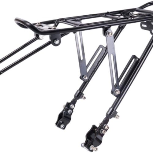 Generies Biking Universal Adjustable Bike High Capacity Cargo Rack Cycling Equipment Stand Footstock Bicycle Luggage Carrier Racks