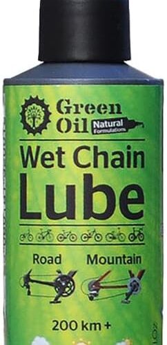 GREEN OIL - Wet Chain Lube for Road & Mountain Bikes | Long Lasting, Anti Rust Protection for All Bikes | Smooth Rides in All Weather | Non Toxic & Natural, Award Winning...