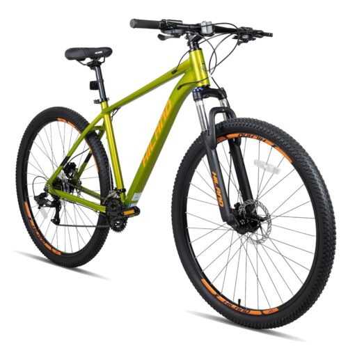 HH HILAND 29 inch Mens Mountain Bike, 17/19 inch Frame, Hydraulic Disc-Brake, Lock-Out Suspension Fork, 16 Speeds Trail Bike, Bicycle for Men Adult