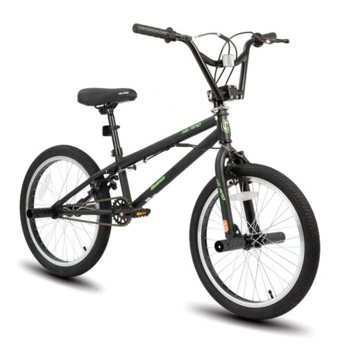 Hiland 20 inch Freestyle Kids BMX Bike,Beginner-Level to Advanced Riders with 360 Degree Gyro & 4 Pegs, Kids' Bicycles for Boys,Girls,Youth Multiple Colors