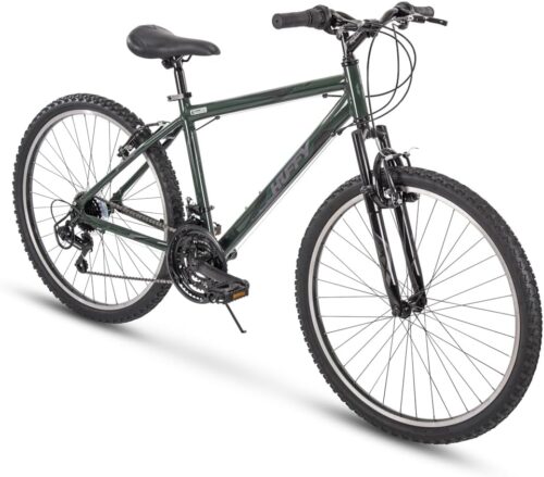 Huffy Mountain Bikes for Men, 26/27.5 Inch Sizes, Suspension Available, Fat Tire Option, Sleek Graphics, Disc Brakes Available, Adjustable Comfort Saddle