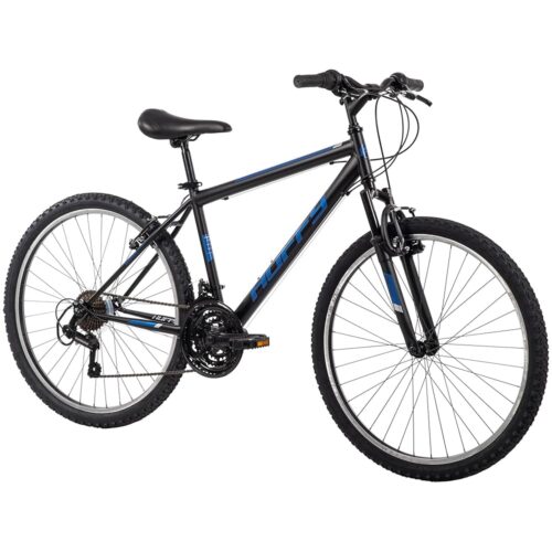 Huffy Stone Mountain Hardtail Mountain Bike for Boys/Girls/Men/Women, 20"/24"/26" Sizes, 6 or 21 Speed Shimano Twist Shifting, Front or Dual Suspension, Comfort Saddle, Sleek...