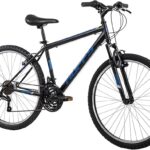 Huffy Stone Mountain Hardtail Mountain Bike for Boys/Girls/Men/Women, 20"/24"/26" Sizes, 6 or 21 Speed Shimano Twist Shifting, Front or Dual Suspension, Comfort Saddle, Sleek Colors