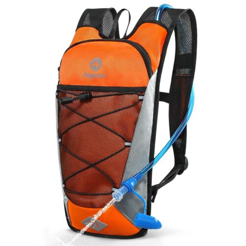 Hydration Backpack with 2L Water Bladder for Cycling, Water Backpack for Hiking Running, Lightweight Hydration Pack