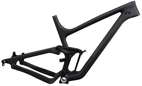 ICAN P1 27.5er+ Carbon Trail Mountain Bike Boost Frame Dual Suspension BSA 130mm Frame Travel 12x148mm Rear Space