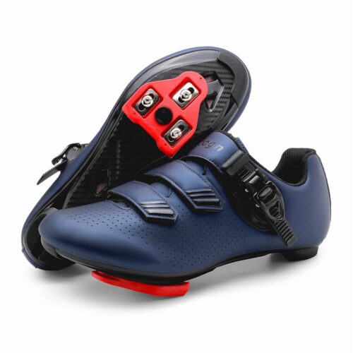 Indoor Cycling Shoes for Men Women Compatible with Peloton Bike Pre-Installed with Look Delta Cleats Outdoor Road Biking