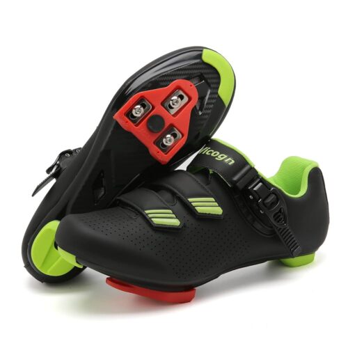 Indoor Cycling Shoes for Men Women Compatible with Peloton Bike Pre-Installed with Look Delta Cleats Outdoor Road Biking