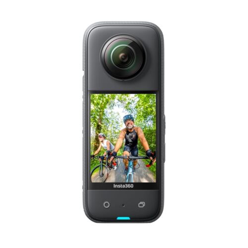 Insta360 X3-360 Action Camera with 5.7K 360 Active HDR Video, 4K Single-Lens Camera, Waterproof, FlowState Stabilization, 2.29" Touchscreen, AI Editing, for Motorcycle,...