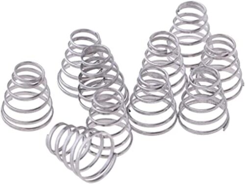 jojomis Replacement Springs for Bike Skewer - Durable Stainless Wheel Hub Skewers for Trainer