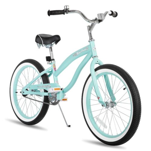 JOYSTAR Youth and Adult Beach Cruiser Bike for Men and Women, Teenagers, 20-24-26-Inch Wheel Options, Durable Steel Frames, Single Speed, Coaster Brakes, Multiple Colors