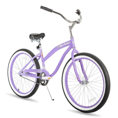 JOYSTAR Youth and Adult Beach Cruiser Bike for Men and Women, Teenagers, 20-24-26-Inch Wheel Options, Durable Steel Frames, Single Speed, Coaster Brakes, Multiple Colors