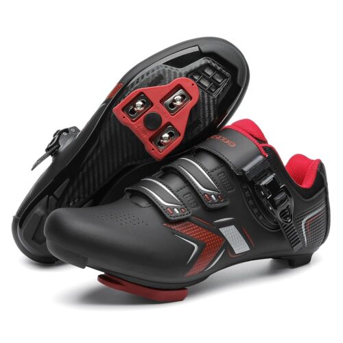 KESCOO Mens Womens Cycling Shoes Compatible with Peloton Bike Shoes and Delta Cleats Pre-Installed, Clip in Road Bike Riding Racing Biking Shoes Perfect for Indoor Outdoor