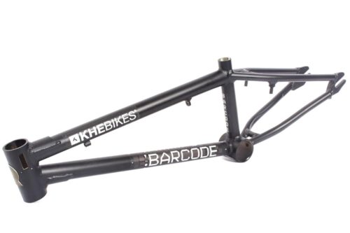 KHE BMX Frame Barcode 7005 Aluminium 20 Inch Matt Black Only 3,06lbs US BB