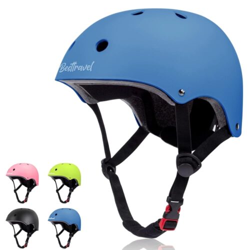 Kids Helmet, Toddler Helmet Adjustable Toddler Bike Helmet Ages 3-8 Years Old Boys Girls Multi-Sports Safety