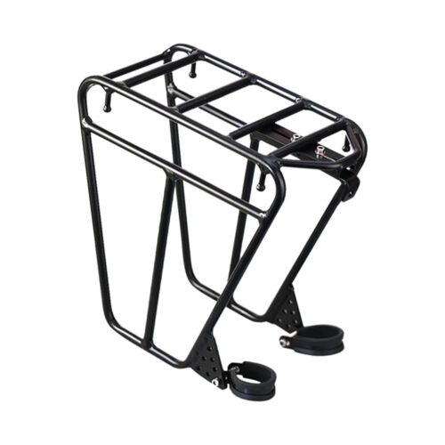 kowaku Bike Front Rack Carrier Cargo Pannier Adults Carrying Metal Bag Luggage Shelf Bicycle Front Fork Rack for Bicycle Shopping