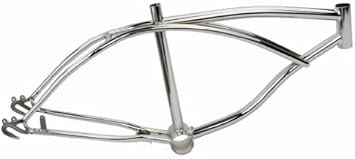 Lowrider 20" Frame Chrome. Bike Frame, Bicycle Frame, Bike Frame, Bicycle Frame