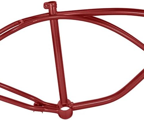 Lowrider Bike 24 Beach Cruisers Frame Burgundy.