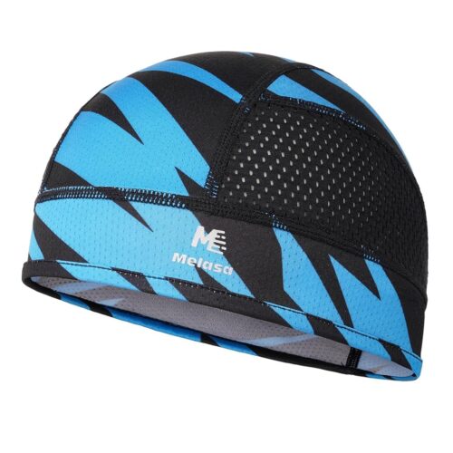 MELASA Cooling Skull Caps Helmet Liner, Lightweight Mesh Under Helmet Cycling Motorcycle Hard Hat Sweat Liner for Men Women