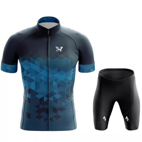 Men's Cycling Jersey Set Cycling Jersey Short Sleeve Suits Men Bike Clothing Road Bicycle Shorts Padded Outfits