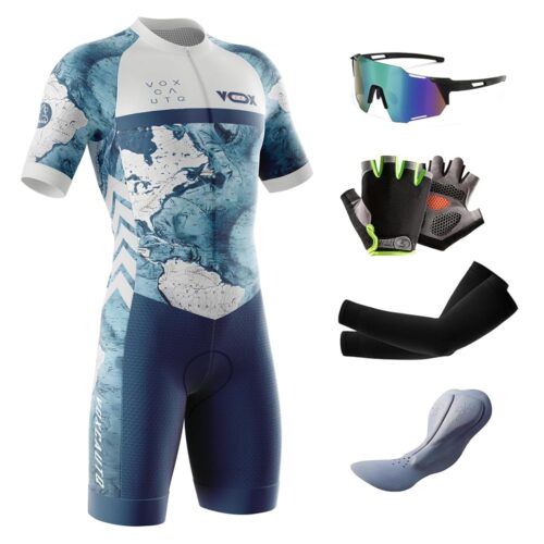 Men's Cycling Skinsuit,Triathlon Suit Men TriSuit for Swimming,Running,Men's Cycling Skinsuit