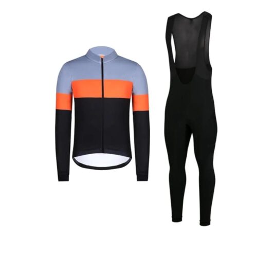 Men's Winter Cycling Clothing Long Sleeve Fleece Cycling Jersey Boys Breathable Cycling Jersey