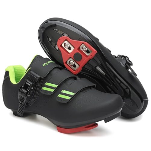 Mens Womens Cycling Shoes Compatible with Pelaton Bike Shoes Road Bike Shoes Riding Bicycle Pre-Installed with Delta Cleats Clip Indoor Outdoor Pedal