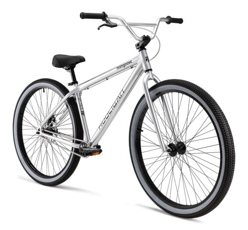 Mongoose Hooligan AL Adult, Fat Tire BMX Bike, Lightweight Aluminum Frame, Multiple Speed Options, Disc Brakes
