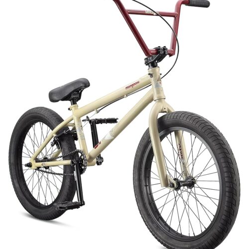 Mongoose Legion Freestyle BMX Bike for Advanced-Level or Professional Riders, Adult Men Women, 4130 Chromoly Frame, and 20-Inch Wheels