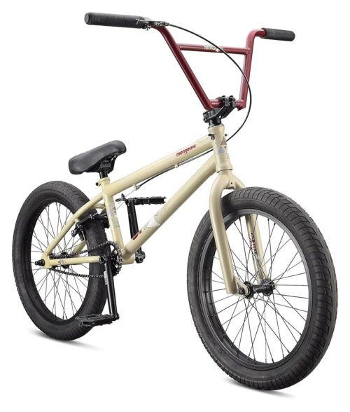 Mongoose Legion Freestyle BMX Bike for Advanced-Level or Professional Riders, Adult Men Women, 4130 Chromoly Frame, and 20-Inch Wheels