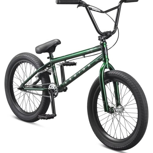 Mongoose Legion Freestyle BMX Bike for Advanced-Level or Professional Riders, Adult Men Women, 4130 Chromoly Frame, and 20-Inch Wheels