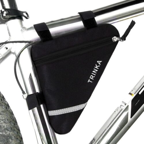 MOOCY Bike Bag, Bicycle Frame Bag,Cycling Accessories Pack for Phone, Wallet, Keys, Tools, Use for Road Bike MTB Commute Bicycle Bike Accessories