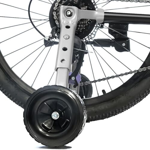 MOSHAY Roll Over Image to Zoom in Bicycle Training Wheels Fits 16 18 20 22 24 inch Variable Bike