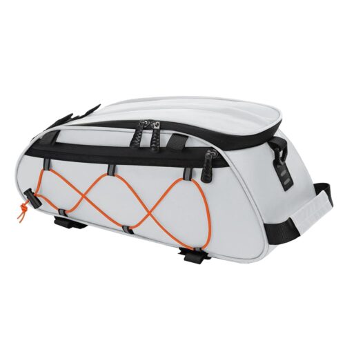 MOSISO Bike Rack Bag with 2 Removable Bike Panniers, Waterproof Bike Trunk Cooler Storage Bag Insulated Bicycle Rear Seat Bag, Bicycle Storage Saddle Shoulder Bag Cycling...