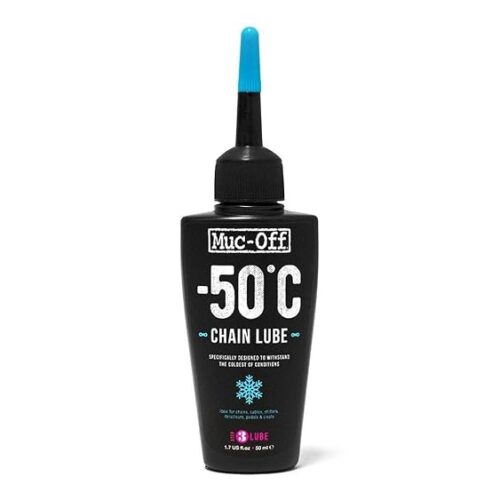 Muc-Off -50°c Chain Lube, 50 Milliliters - Premium Durable Bike Chain Lubricant for Ultimate Performance in Freezing Conditions