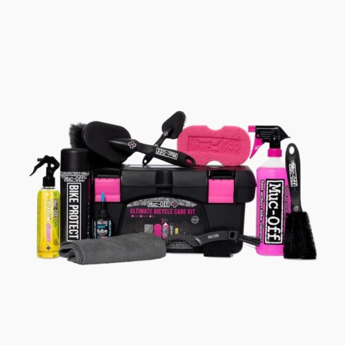 Muc Off Ultimate Bicycle Cleaning Kit - Must-Have Kit to Clean, Protect and Lube Your Bike - Includes Bike Cleaner, Bike Protect, Brushes and More