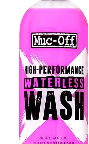 Muc Off Waterless Wash, 750 Milliliters - High-Performance, No Rinse Bike Cleaning Spray That Cleans and Polishes - Suitable for All Types of Bicycle