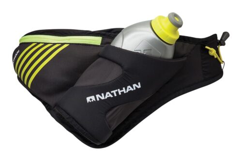 Nathan Peak Hydration Waist Pack with Storage Area & Run Flask 18oz – Running, Hiking, Camping, Cycling