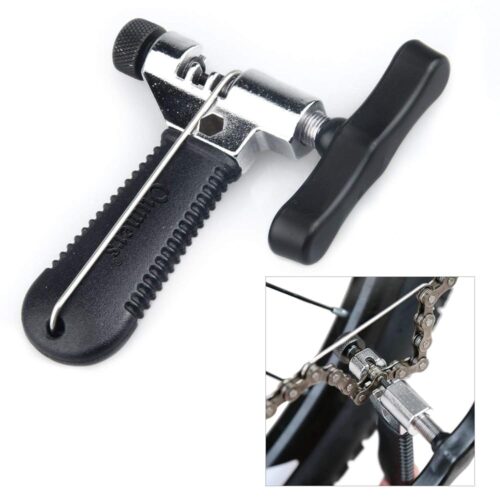 Oumers Universal Bike Chain Tool with Chain Hook, Road and Mountain Bicycle Chain Repair Tool, Bike Chain Splitter Cutter Breaker, Bicycle Remove and Install Chain Breaker...