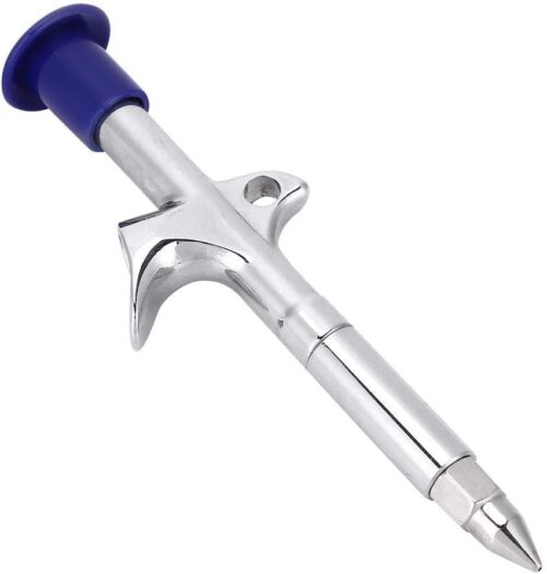 Park Tool Grease Finish Line,Small Grease Gun,Aluminum Alloy Grease Gun Bike Mini Grease Gun ycle Bearing Hub Grease Gun Lubricating Oil Syringe Bike Repair Tools Bike Grease Gun