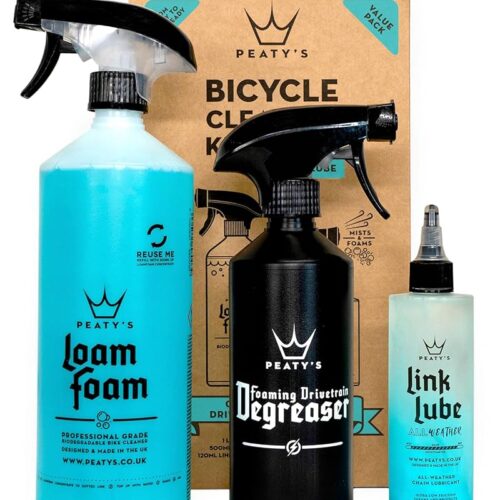 Peaty's Bicycle Cleaning Kit - Wash, Degrease, and Lubricate, Clear, 55.00 Fl Oz (Pack of 1)