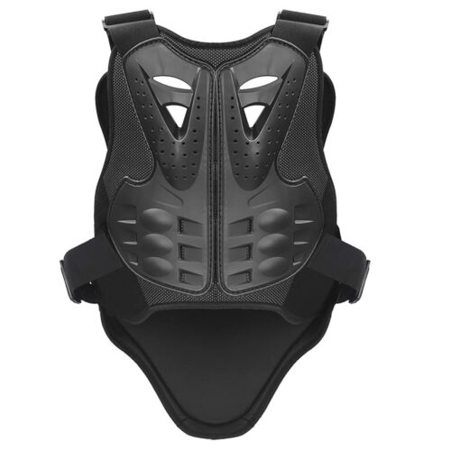 PELLOR Motorcycle Armor Vest Chest Back, Motocross Body Guard Vest Skiing Riding Skating Anti-Fall Vest Protective Gear