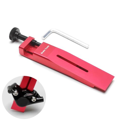 Piston Press Tool for SRAM Brake Caliper, Bike Hydraulic Disc Brake Caliper Piston Wrench Tool, Brake Caliper Accessories, Red, New Version.