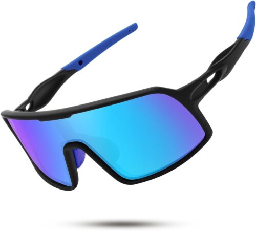 Polarized Sports Sunglasses for Men and Women Cycling Glasses UV Protection Goggles for Mountain Bike Running Fishing