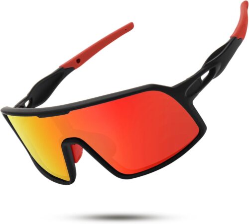 Polarized Sports Sunglasses for Men and Women Cycling Glasses UV Protection Goggles for Mountain Bike Running Fishing