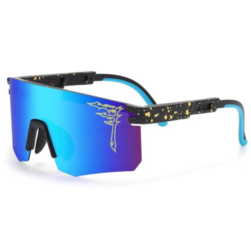 Polarized Youth Baseball Sunglasses for Age 8-16 Boys Girls UV400 Kids Cycling Eyewear Teenagers Sports Glasses