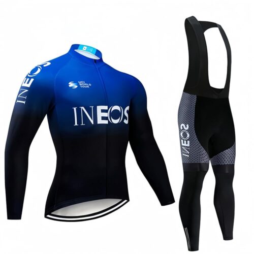 Professional Cycling Autumn Clothes Cycling Long Sleeve Men's Cycling Jersey Suit Cycling Spring Clothing