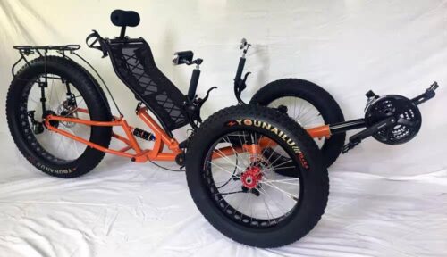 Recumbent 3 Wheel Pedal Tricycle Bike Bicycle