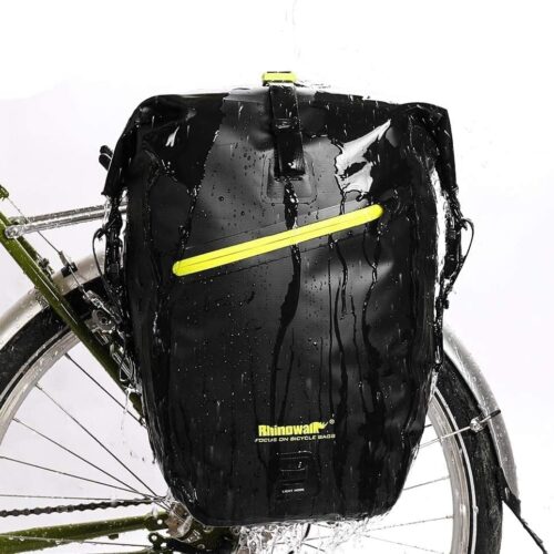 Rhinowalk Bike Bag Waterproof Bike Pannier Bag 27L,(for Bicycle Cargo Rack Saddle Bag Shoulder Bag Laptop Pannier Rack Bicycle Bag Professional Cycling Accessories)