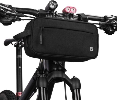 Rhinowalk Bike Handlebar Bag, Multifunctional Waterproof Mountain Bike Crossbar Front Bag Road Bike Basket Bicycle Frame Bag Waist Shoulder Bag Bicycle Bag Professional Cycling...